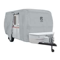 Classic Accessories OverDrive PolyPro 3 Deluxe Travel Trailer Cover or Toy Hauler Cover, Fits 35' - 38' RVs Image 1