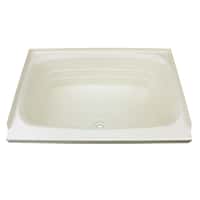 Bathtub with Center Drain; 24" x 38" (Parchment) Image 1