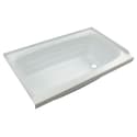 Bathtub with Right Drain; 24" x 40" (White) Image 1
