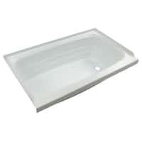 Bathtub with Right Drain; 24" x 40" (White) Image 1