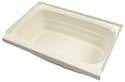 Bathtub with Center Drain; 24" x 36" (Parchment) Image 3