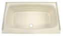 Bathtub with Center Drain; 24" x 40" (Parchment) Image 1