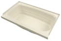 Bathtub with Center Drain; 24" x 40" (Parchment) Image 3