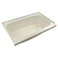 Bathtub with Right Drain; 24" x 40" (Parchment) Image 1