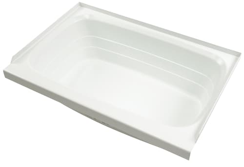 Bathtub with Left Drain; 24" x 46" (White) Image 1