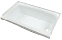 Bathtub with Right Drain; 24" x 46" (White) Image 1