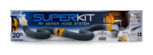 SUPERKIT 20' RV Sewer Hose Kit Image 1