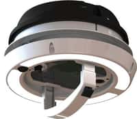 Maxxair Maxxfan Dome Plus Roof Vent 12V Fan 6' Diameter In Black Image 1