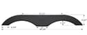 Icon 1776 Tandem Fender Skirt FS 1770 Image 2