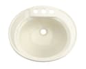 Oval Lavatory Sink - 14" x 17" (Parchment) Image 1