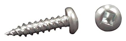 Pan Head Suareq Recess White 8x Image 1