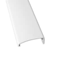 76" Snap Trim Screw Cover - White Image 1