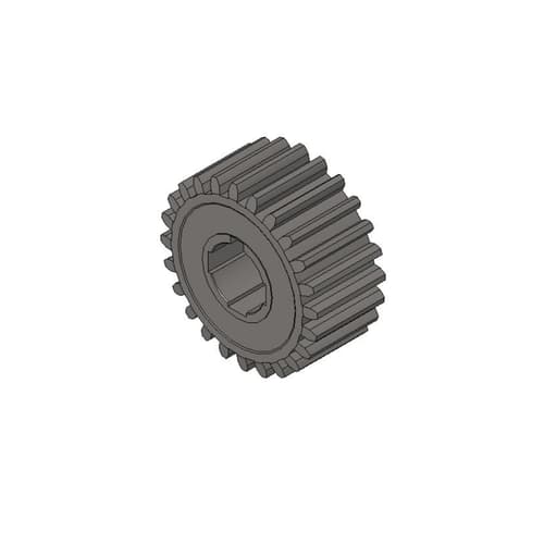 24 Tooth Spur Gear - 12 DP/14.5 PA Image 1