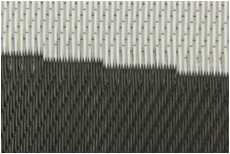 Faulkner 46341 Reversible RV Outdoor Patio Mat - Black Summer Waves Design - 8' X 20' Image 1