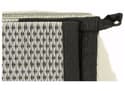 Faulkner 46341 Reversible RV Outdoor Patio Mat - Black Summer Waves Design - 8' X 20' Image 2