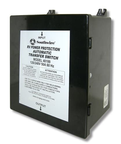 "South Wire Corp Automatic Transfer Switch 50A Hardwire Model 40100 " Image 2