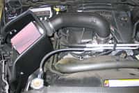 K&N 63-1561 AirCharger Performance Air Intake System with Filter Care Service Kit Image 1