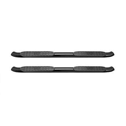 Westin 21-24015 4 Inch Pro Traxx Cab Length Black Oval Tube Step Bars Image 1