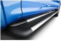 Westin 27-6630 - 6" Sure-Grip Cab Length Black Running Boards with Brite Trim Image 1