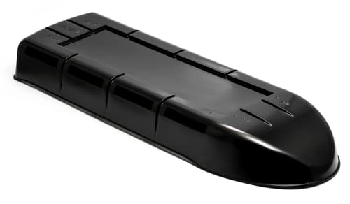 Refrigerator Vent Cover - Cover Only, Black Image 1