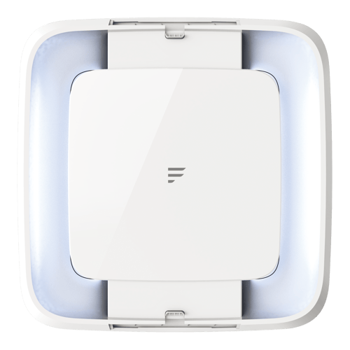 Air Distribution Box with LED for Single/Multi Zone Wall Thermostat, White Image 1