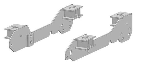 16k/18k Superrail Kit #4426 - 2011 Ford F250 & F350 Diesel Image 1