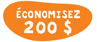ECONOMISEZ 200 $