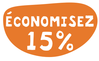 Economisez 15 %