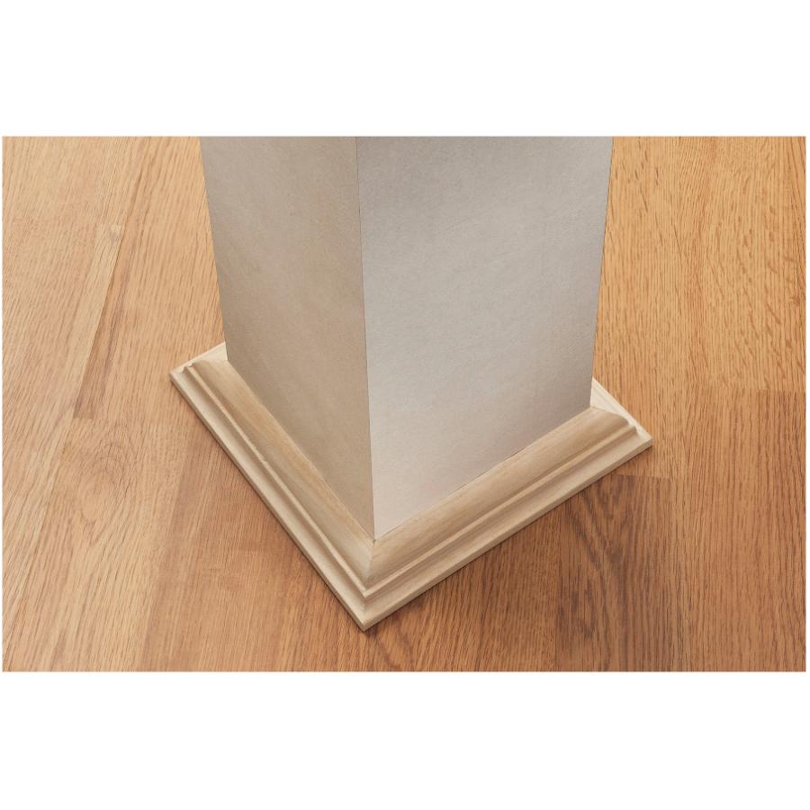 Home Builder 5 1 2 X8 Medium Density Fiberboard Square Jack Post