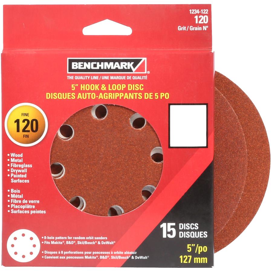 20-Piece Sungold Abrasives 74684 6-Inch x No Hole 1500 Grit Eclipse Film Hook and Loop Sanding Discs 