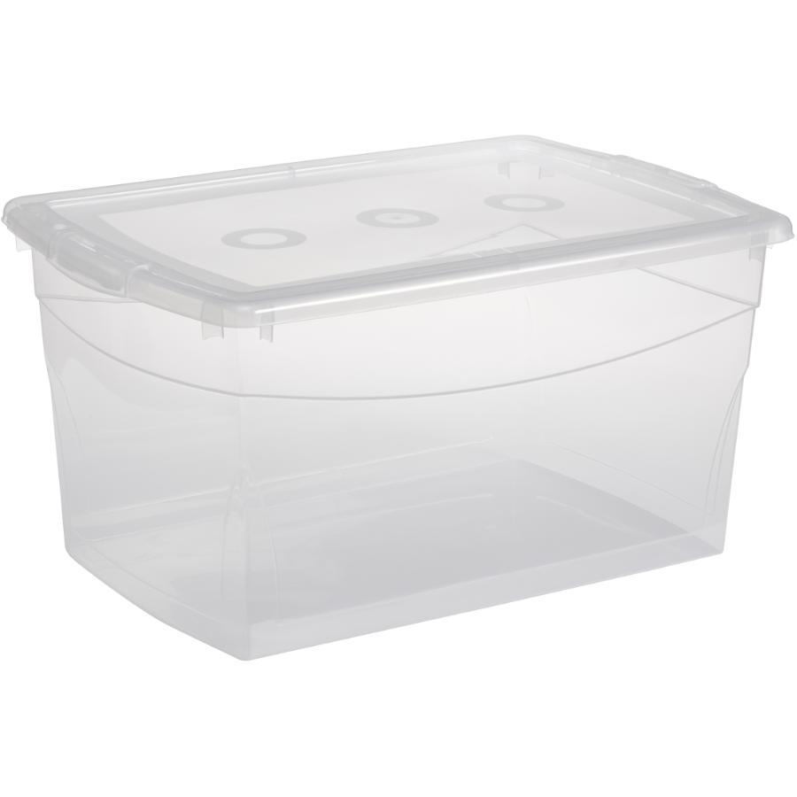 Kis 52l Clear Omni Storage Box Home Hardware