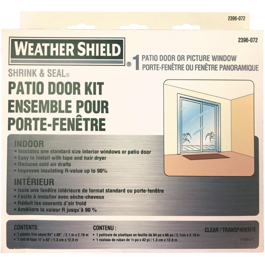 Weather Shield 84 X86 Platinum Shrink And Seal Insulation Kit