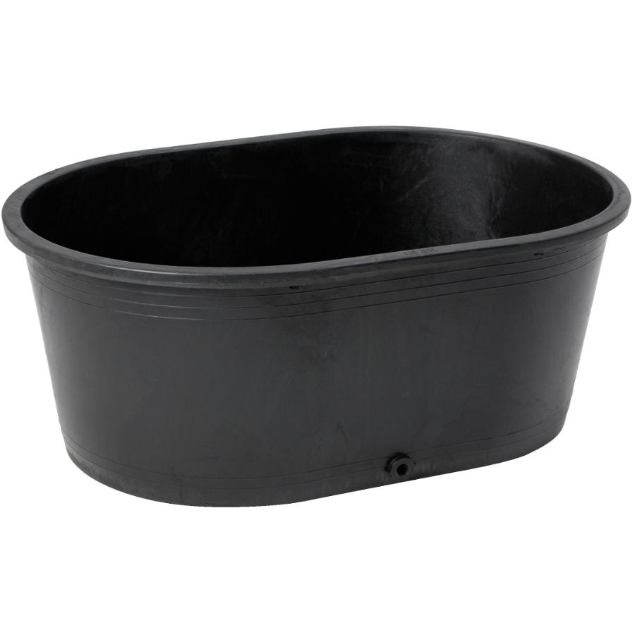 Tuff Stuff 110 Gal Plastic Oval Stock Tank With Plug Home