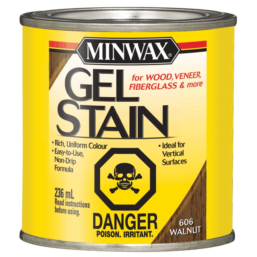 Minwax 236ml Walnut Gel Stain Home Hardware