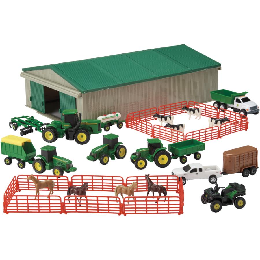 john deere farm toy playset 70 piece