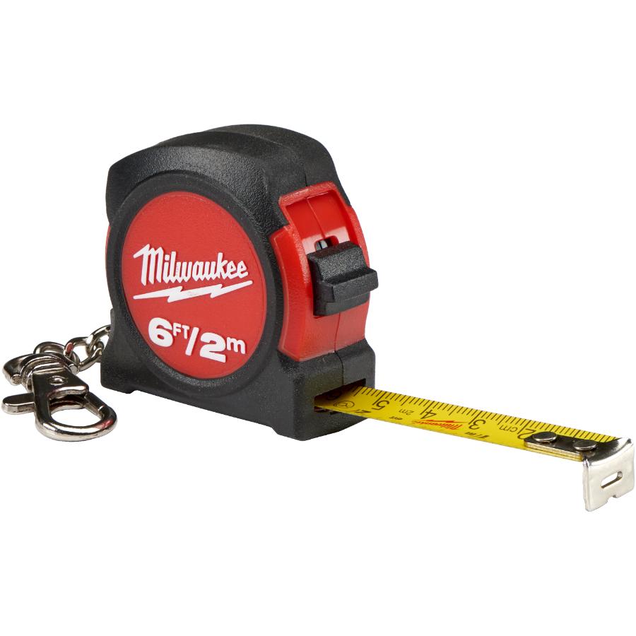 Milwaukee Pocket Size Mini Tape Measure 6FT/2M