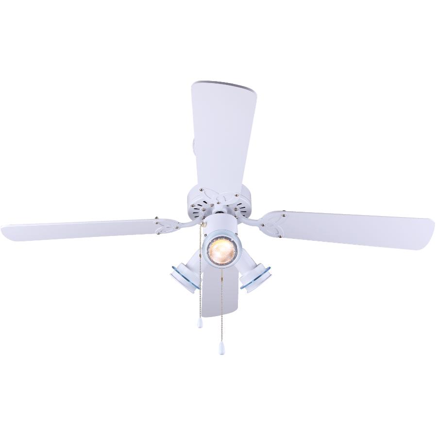 Canarm Catalyst 42 4 Blade White Ceiling Fan With Light