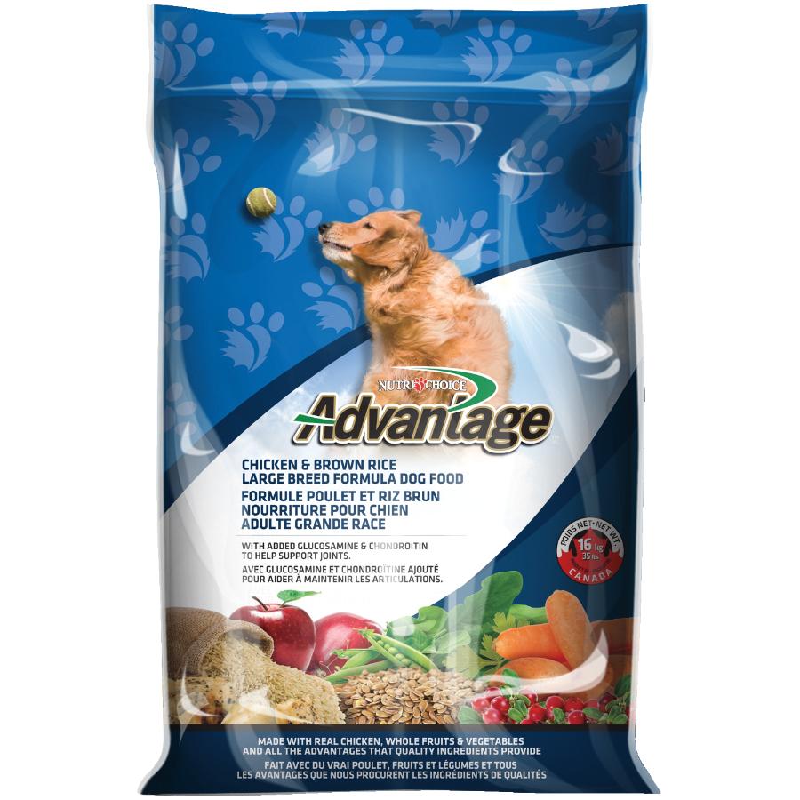 advantage dog food