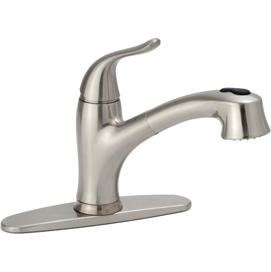 Eurostream Kelby Brushed Nickel Pullout Kitchen Faucet Home Hardware