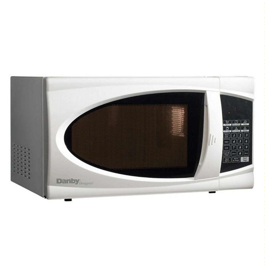 Danby 700 Watt 7 Cu Ft White Countertop Microwave Oven Home