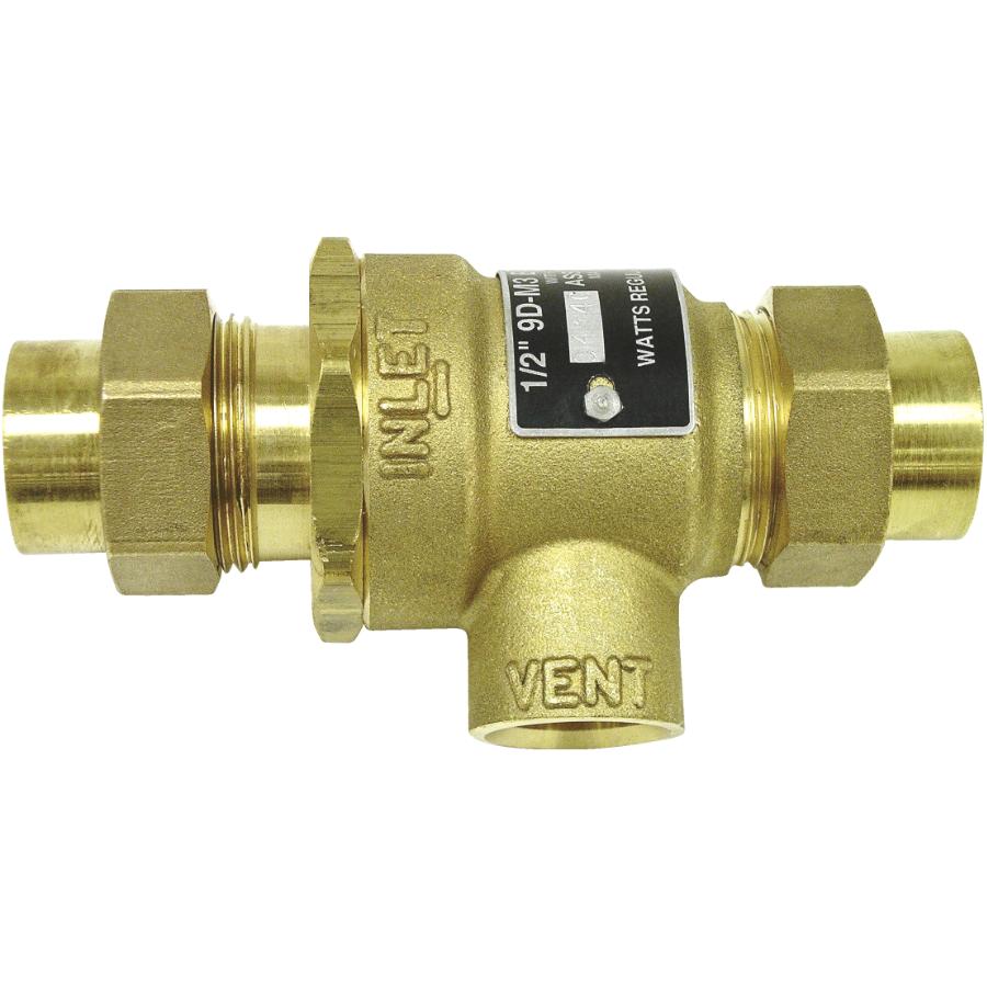 Watts Industries 1 2 Brass Backflow Preventer Vent Home Hardware