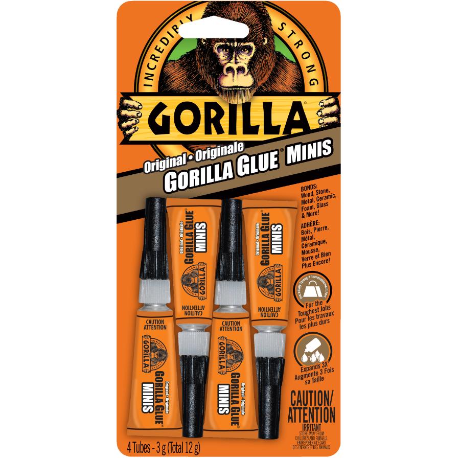 Gorilla 4 Pack Single Use Glue Tubes Home Hardware