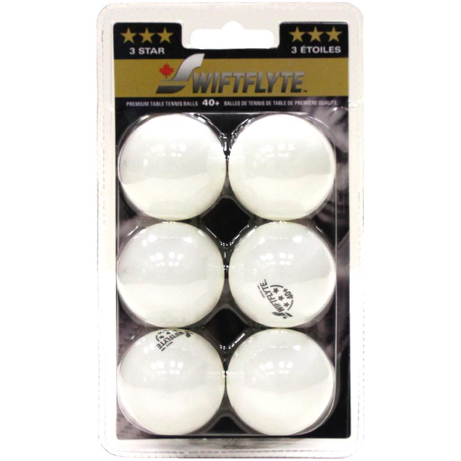 Swiftflyte 6 Pack 3 Star Table Tennis Balls Home Hardware