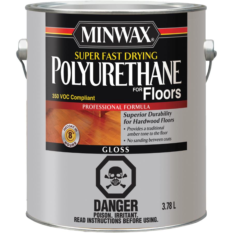 Minwax 3 78l Gloss Alkyd Polyurethane Finish For Floors