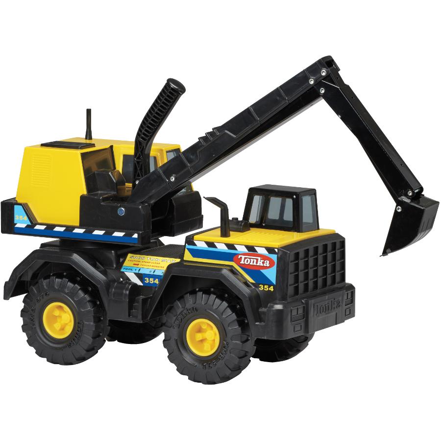 tonka steel excavator toy vehicle