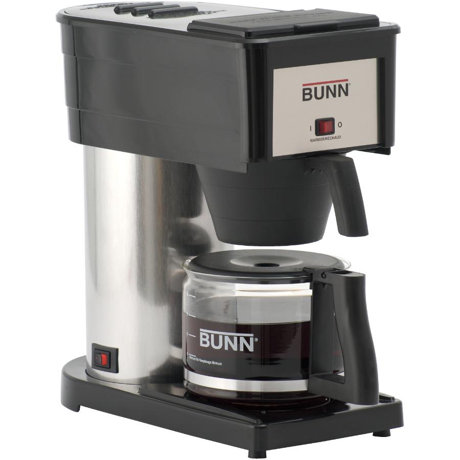 Bunn 10 Cup Bx B Black Stainless Steel Basket Coffee Maker Home