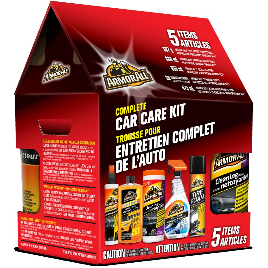 Armorall 5 Piece Complete Car Care Kit Home Hardware