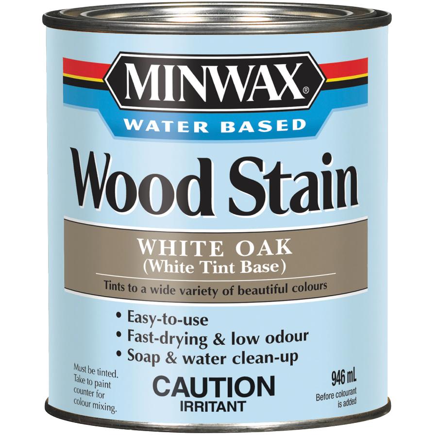 Minwax 946ml White Oak Tint Base Latex Wood Stain Home Hardware