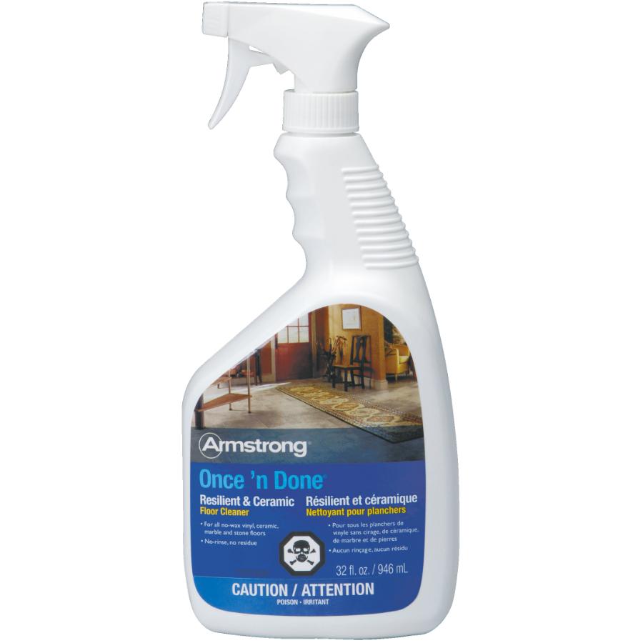 Armstrong 946ml Once N Done Lemon Floor Spray Cleaner Home Hardware