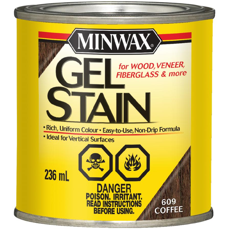 Minwax 236ml Coffee Gel Stain Home Hardware